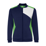 Veste sportive en polyester 240 g/m² Roly Direct Leros couleur vert deuxième vue