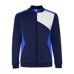 Veste sportive en polyester 240 g/m² Roly Direct Leros couleur bleu roi deuxième vue