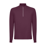 Sweat-shirt technique recyclé 200 g/m² Roly Direct Istanbul couleur bordeaux deuxième vue