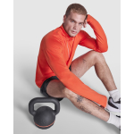 Sweat-shirt technique recyclé 200 g/m² Roly Direct Istanbul couleur orange foncé première vue d'usage