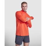 Sweat-shirt technique recyclé 200 g/m² Roly Direct Istanbul couleur orange foncé sixième vue d'usage