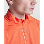 Sweat-shirt technique recyclé 200 g/m² Roly Direct Istanbul couleur orange foncé vue détaillée 1