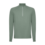 Sweat-shirt technique recyclé 200 g/m² Roly Direct Istanbul couleur vert olive deuxième vue