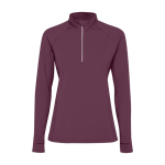 Sweat-shirt écologique pour femme 200 g/m² Roly Direct Istanbul couleur bordeaux deuxième vue