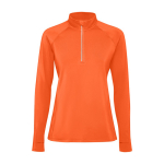 Sweat-shirt écologique pour femme 200 g/m² Roly Direct Istanbul couleur orange foncé deuxième vue