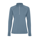Sweat-shirt écologique pour femme 200 g/m² Roly Direct Istanbul couleur bleu gris deuxième vue