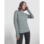 Sweat-shirt écologique pour femme 200 g/m² Roly Direct Istanbul couleur vert olive première vue d'usage