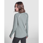 Sweat-shirt écologique pour femme 200 g/m² Roly Direct Istanbul couleur vert olive sixième vue d'usage