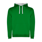Sweat-shirt en coton et polyester 280 g/m² Roly Direct Urban couleur vert deuxième vue