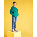 Sweat-shirt en coton et polyester 280 g/m² Roly Direct Urban couleur vert deuxième vue d'usage