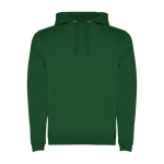 Sweat-shirt en coton et polyester 280 g/m² Roly Direct Urban couleur vert bouteille deuxième vue