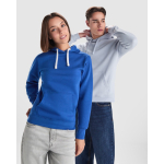 Sweat-shirt en coton et polyester 280 g/m² Roly Direct Urban couleur bleu délavé vue détaillée 2