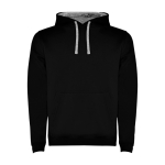 Sweat-shirt en coton et polyester 280 g/m² Roly Direct Urban couleur gris clair deuxième vue