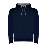 Sweat-shirt en coton et polyester 280 g/m² Roly Direct Urban couleur bleu foncé deuxième vue
