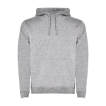 Sweat-shirt en coton et polyester 280 g/m² Roly Direct Urban couleur gris clair chiné deuxième vue