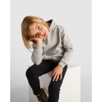 Sweat-shirt en coton et polyester 280 g/m² Roly Direct Urban couleur gris clair chiné deuxième vue d'usage