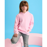 Sweat-shirt en coton et polyester 280 g/m² Roly Direct Urban couleur rose clair  deuxième vue d'usage