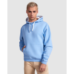 Sweat-shirt en coton et polyester 280 g/m² Roly Direct Urban couleur bleu pastel première vue d'usage