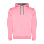 Sweat-shirt en coton et polyester 280 g/m² Roly Direct Urban couleur rose pastel deuxième vue