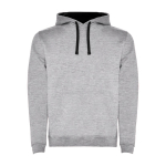 Sweat-shirt en coton et polyester 280 g/m² Roly Direct Urban couleur gris taupe deuxième vue