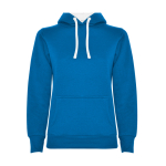 Sweat-shirt slim fit pour femme 280 g/m² Roly Direct Urban couleur bleu deuxième vue