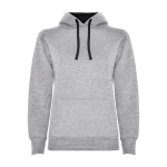 Sweat-shirt slim fit pour femme 280 g/m² Roly Direct Urban couleur gris foncé deuxième vue