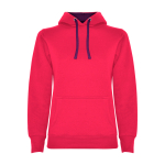 Sweat-shirt slim fit pour femme 280 g/m² Roly Direct Urban couleur fuchsia deuxième vue