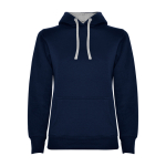 Sweat-shirt slim fit pour femme 280 g/m² Roly Direct Urban couleur bleu foncé deuxième vue