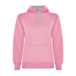 Sweat-shirt slim fit pour femme 280 g/m² Roly Direct Urban couleur rose clair  deuxième vue