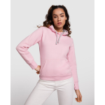 Sweat-shirt slim fit pour femme 280 g/m² Roly Direct Urban couleur rose clair  première vue d'usage
