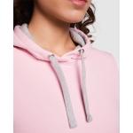 Sweat-shirt slim fit pour femme 280 g/m² Roly Direct Urban couleur rose clair  vue détaillée 1