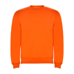 Pull en coton et polyester 280 g/m² Roly Direct Clasica couleur orange deuxième vue