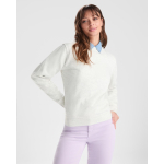 Pull en coton et polyester 280 g/m² Roly Direct Clasica couleur bleu délavé vue détaillée 3