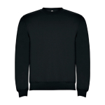 Pull en coton et polyester 280 g/m² Roly Direct Clasica couleur gris taupe deuxième vue