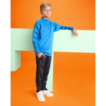 Sweat-shirt avec demi-fermeture éclair 200 g/m² Roly Direct Epiro couleur bleu roi deuxième vue d'usage