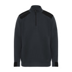 Pull de travail en coton et polyester 280 g/m² Roly Maverick couleur noir deuxième vue