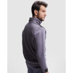 Pull de travail en coton et polyester 280 g/m² Roly Maverick couleur noir troisième vue d'usage