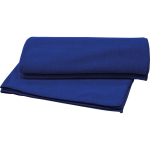Serviette de bain et de plage en polyester et polyamide 280 g/m² couleur bleu roi deuxième vue