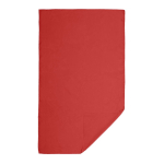 Serviette en microfibre idéale pour le sport en polyester 190 g/m² couleur rouge deuxième vue