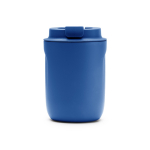 Tasse thermique en acier inoxydable avec base antidérapante 250ml couleur bleu roi deuxième vue