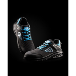 Chaussures de travail avec chambre à air pour amorti avancé Roly couleur bleu roi quatrième vue d'usage