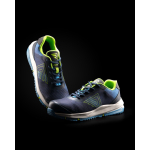 Chaussures pour le travail respirantes et résistantes Roly couleur bleu lagon quatrième vue d'usage
