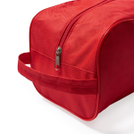 Sac à chaussures en polyester avec poignée de transport pratique couleur rouge vue détaillée 1