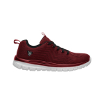 Chaussures sport légères avec semelle en caoutchouc Roly Direct couleur grenat deuxième vue