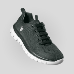 Chaussures sport légères avec semelle en caoutchouc Roly Direct couleur gris taupe première vue d'usage