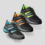 Baskets imperméables idéales pour le trekking Roly Direct couleur turquoise vue détaillée 2