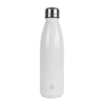 Gourde finition blanche pour sublimation 750ml City Sublim couleur blanc deuxième vue