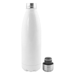 Bouteilles isothermes en acier inoxydable recyclé 500ml Ice Sublim couleur blanc troisième vue