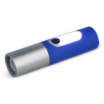 Lampe rechargeable à LED avec plusieurs modes et fonction zoom couleur bleu