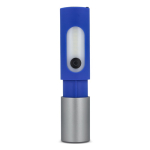 Lampe rechargeable à LED avec plusieurs modes et fonction zoom couleur bleu troisième vue